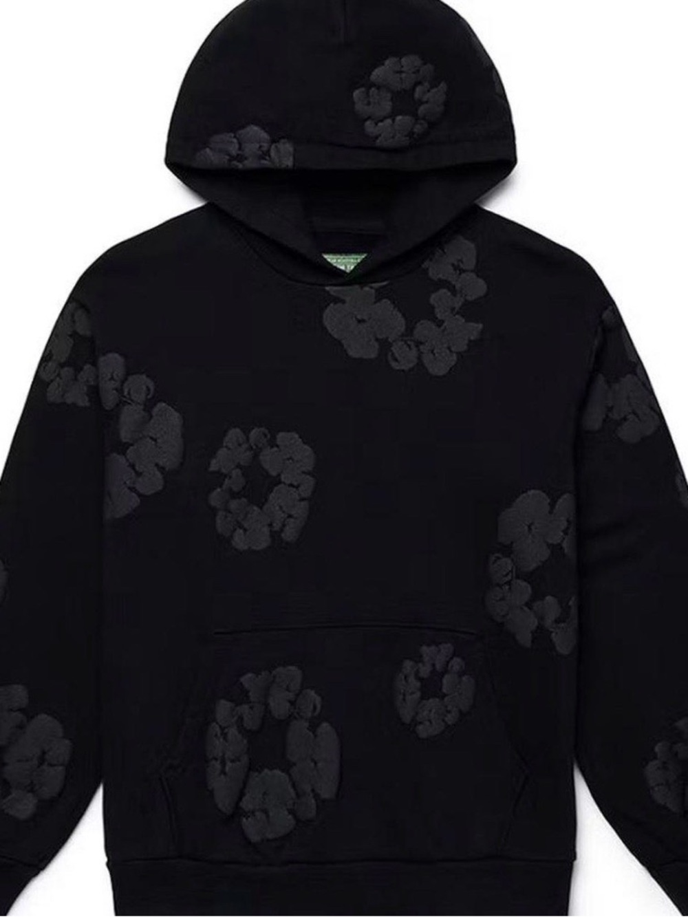 Men's Black Denim Tears Hoodie